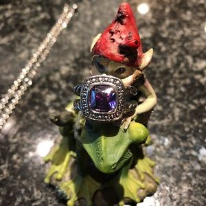 Fashion ring & necklace set